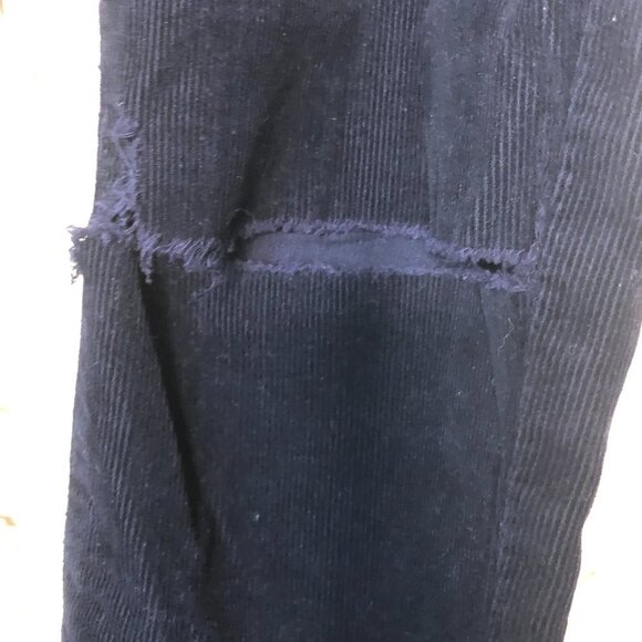 CITIZENS OF HUMANITY Harlow Ankle Mid Rise Slim Maternity Navy Corduroy 25 - Picture 7 of 16